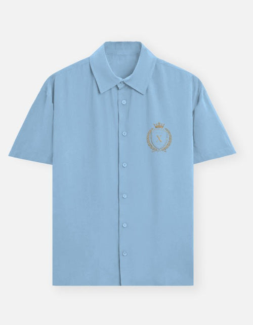 ANVEXO EXO - Royal Crest Shirt - Sky Blue - ANVEXO EXO