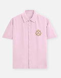 ANVEXO EXO - Royal Crest X Oversized Shirt | Light Baby Pink - ANVEXO EXO
