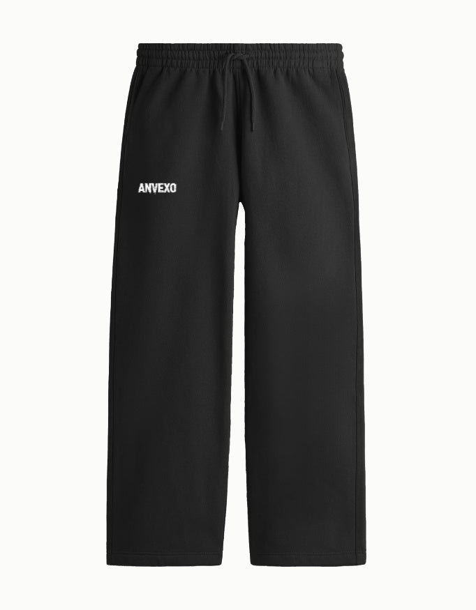 ANVEXO Luxe Sweatpants - Midnight Black - ANVEXO EXO