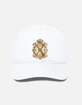 ANVEXO® Midnight Gold X - Royal Crest Cap | White Edition - ANVEXO EXO