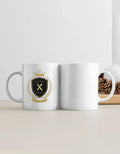 ANVEXO® Royal X - Signature Gold Crown Coffee Mug (11 OZ) - ANVEXO EXO